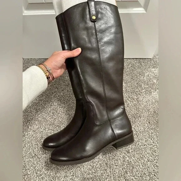 Beautiful brown leather riding boots - Picture 4 of 7